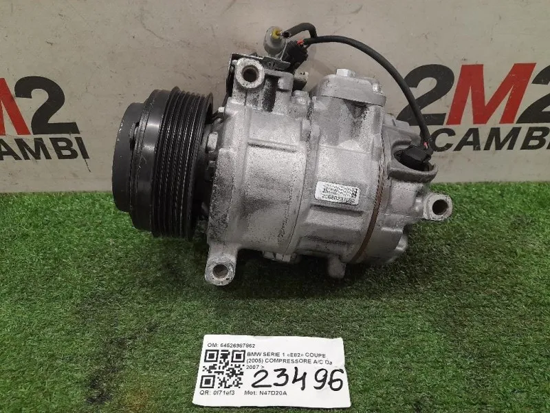 Compressore AC 64526987862 Bmw Serie 1 E82 Coupe 2005