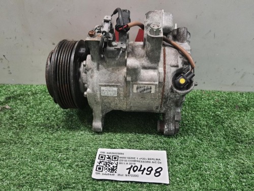 Compressore AC 64529223694 Bmw Serie 1 F20 Berlina 2012