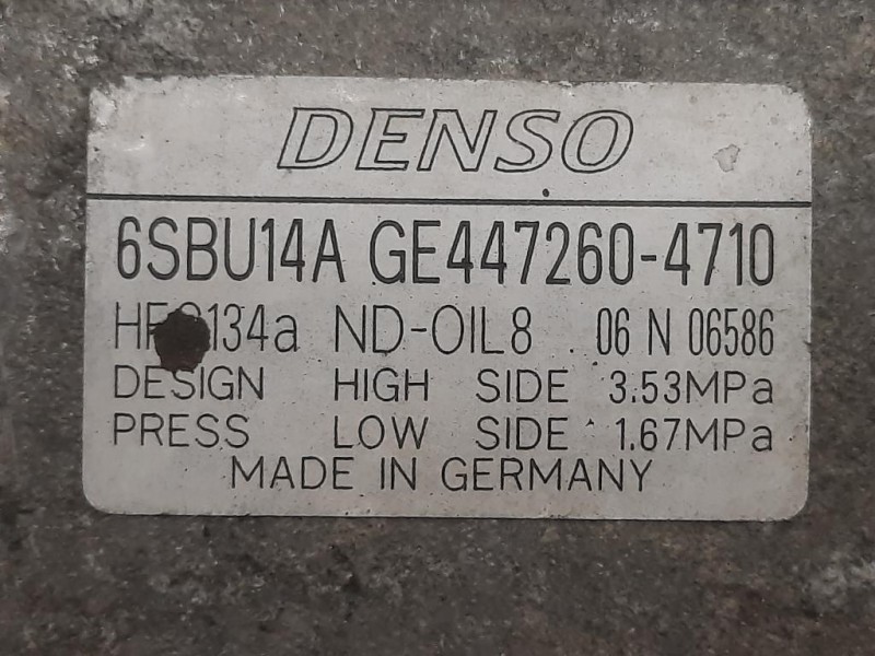 Compressore AC 447260-4710 Bmw Serie 1 F20 Berlina 2012