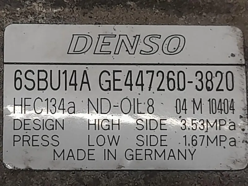 Compressore AC 447260-3820 Bmw Serie 3 E90 Berlina 2005