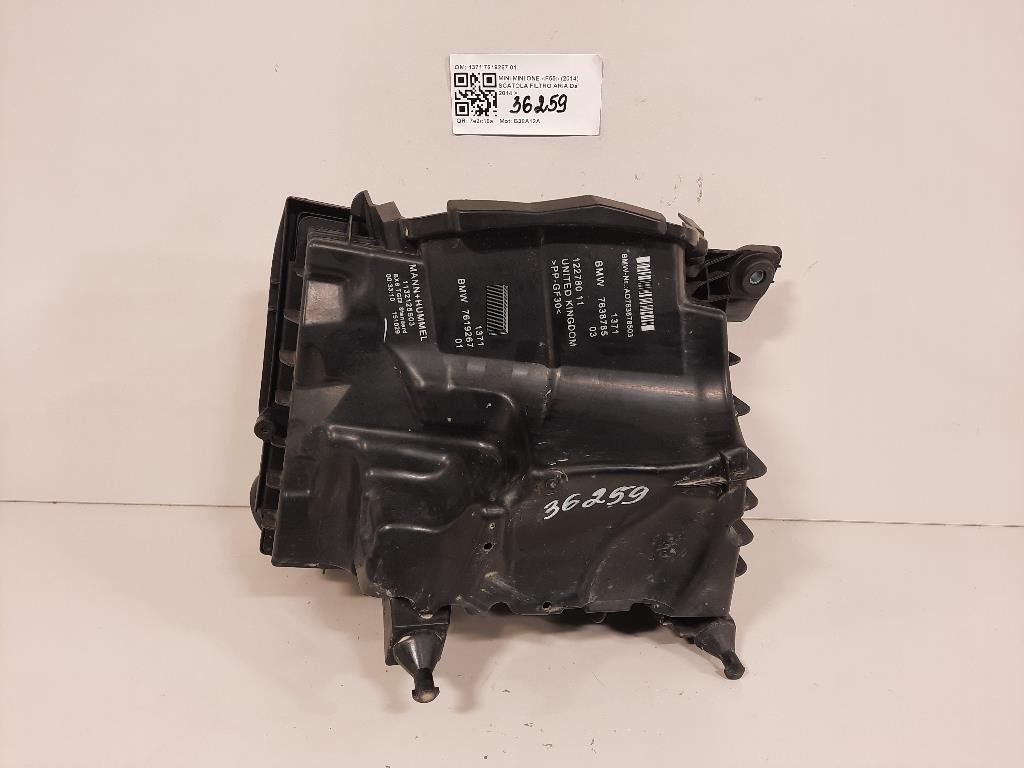 Scatola Filtro ARIA 1371 7619267 01 Mini MINI ONE F55 2014