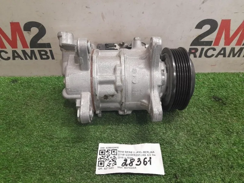 Compressore AC 929932805 Bmw Serie 3 F30 Berlina 2015