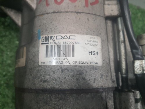 Compressore AC 13314480 Chevrolet Cruze 2009