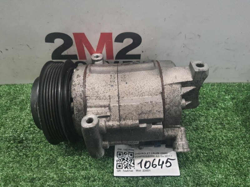 Compressore AC 13314480 Chevrolet Cruze 2009