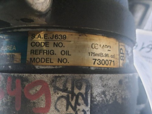 Compressore AC 730071 Chevrolet Cruze 2009