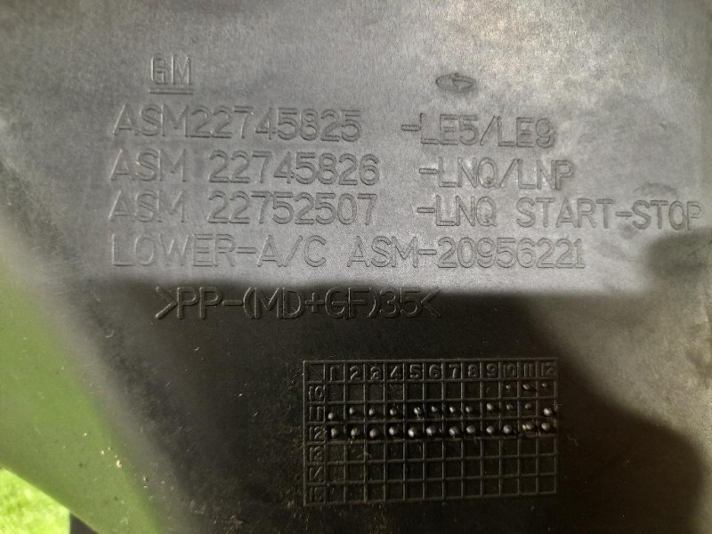 Scatola Filtro ARIA ASM22745825 Opel Antara A 2011