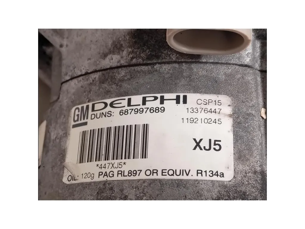 Compressore AC 687997689 13376447 Chevrolet Cruze 2011