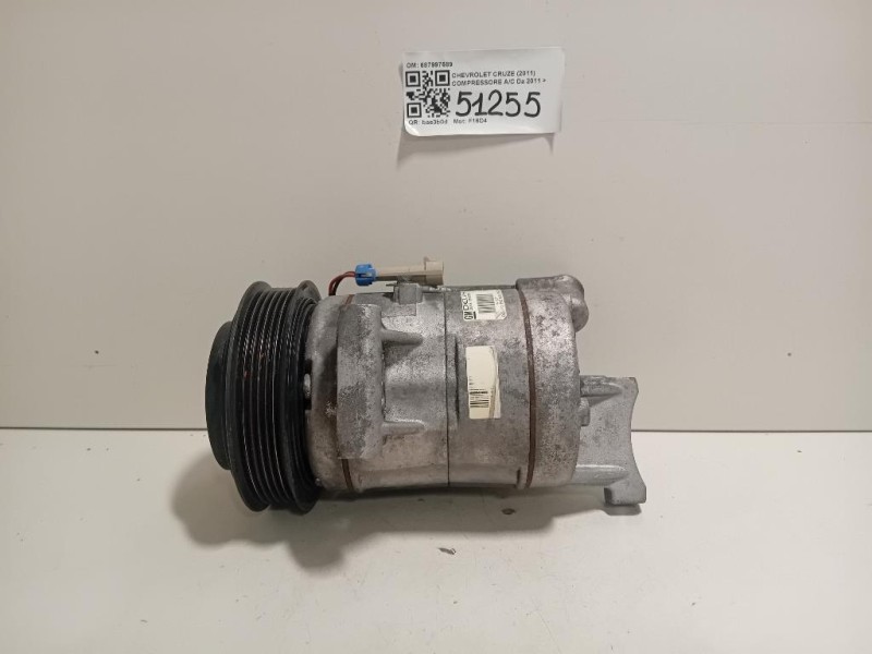 Compressore AC 687997689 13376447 Chevrolet Cruze 2011