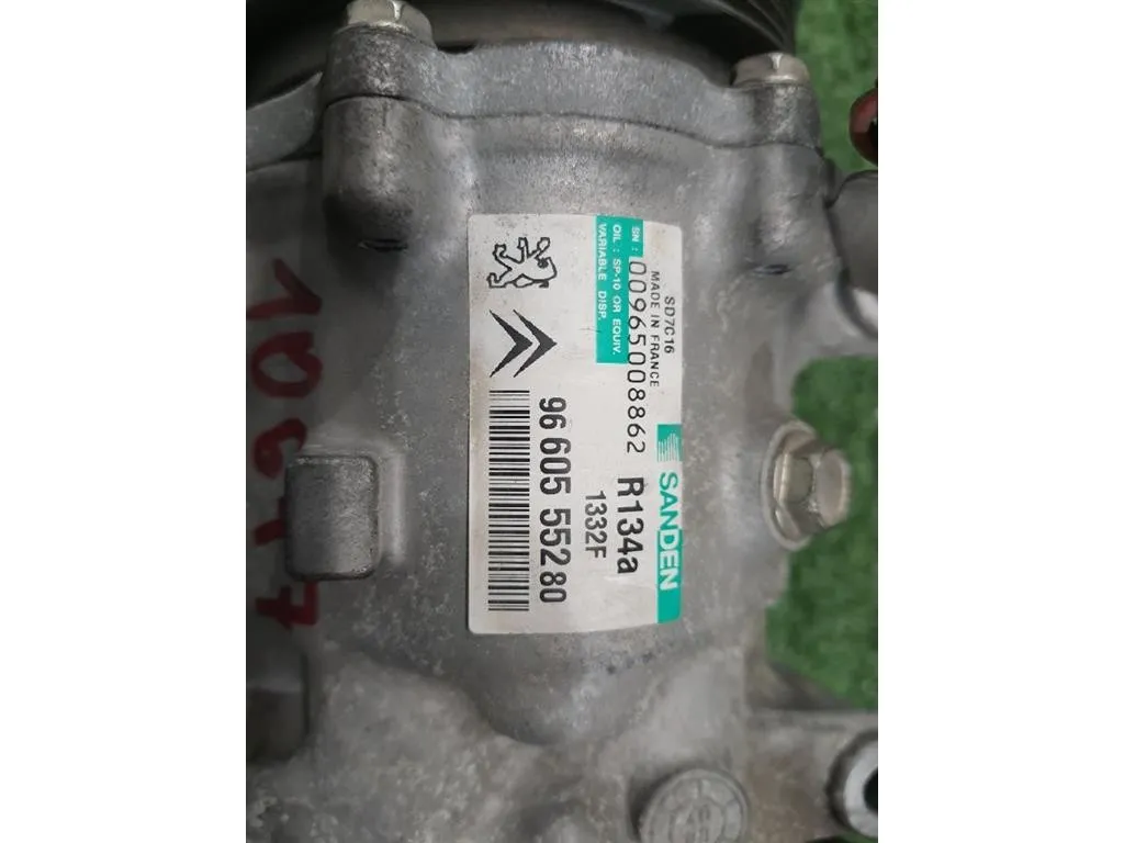 Compressore AC 9660555280 Citroen C5 III 2008