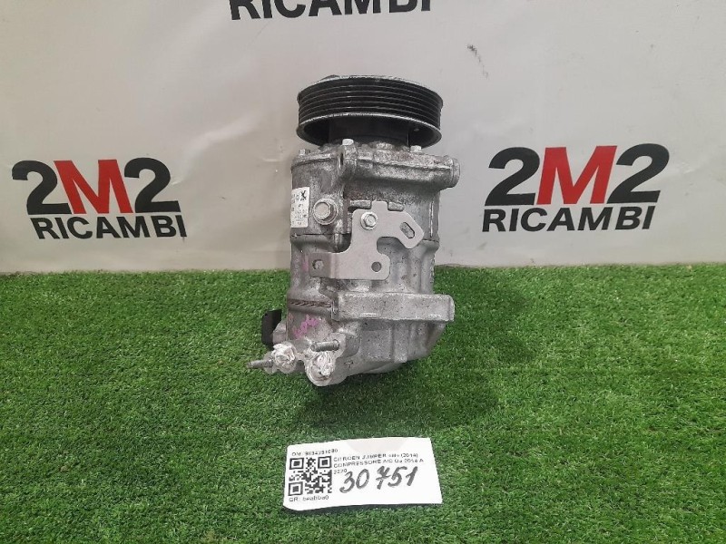 Compressore AC 9834291080 Citroen Jumper III 2014