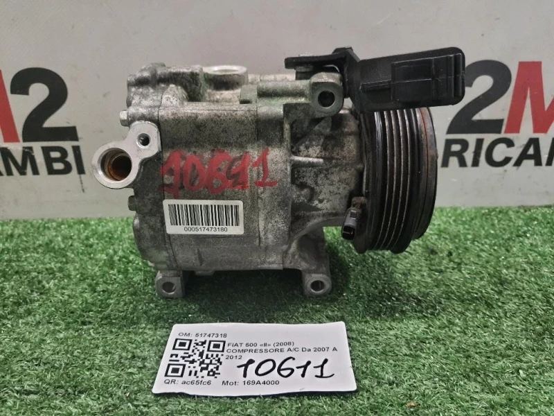 Compressore AC 51747318 Fiat 500 II 2008