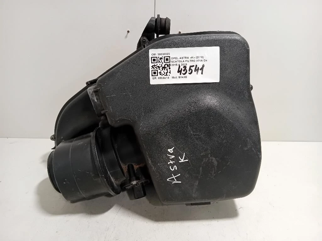 Scatola Filtro ARIA 39030323 Opel Astra K 2016