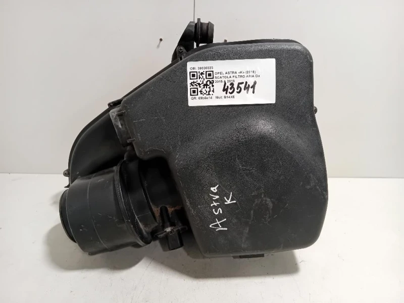 Scatola Filtro ARIA 39030323 Opel Astra K 2016