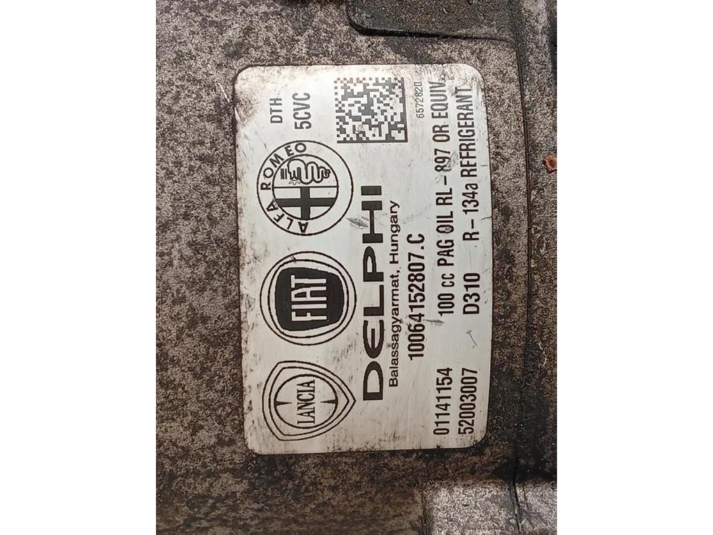 Compressore AC 01141154 Fiat 500L 2013