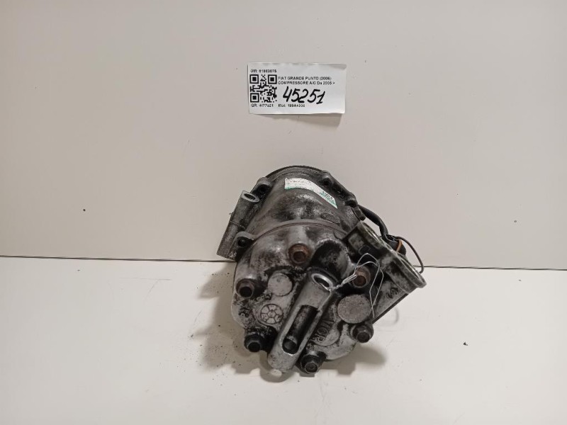 Compressore AC 51803075 Fiat Grande Punto 2006