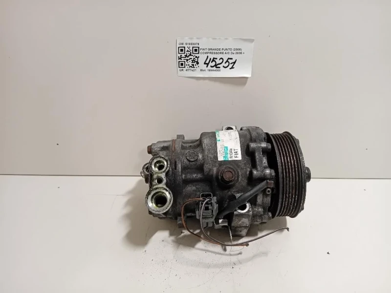 Compressore AC 51803075 Fiat Grande Punto 2006