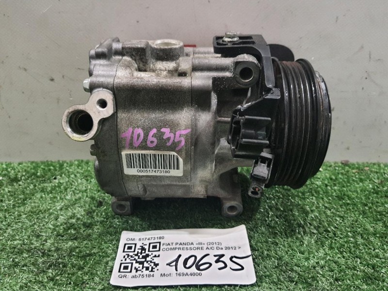 Compressore AC 517473180 Fiat Panda III 2012
