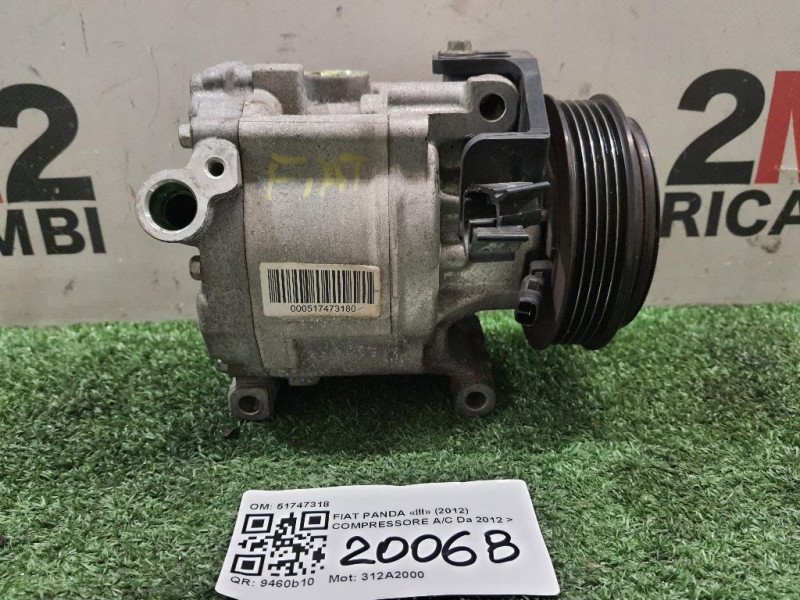 Compressore AC 51747318 Fiat Panda III 2012
