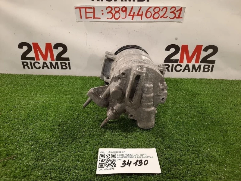 Compressore AC H1BH-19D629-DA Ford Fiesta VII 2017