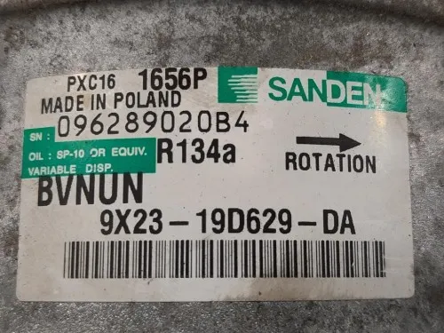 Compressore AC 9X23-19D629- Jaguar XF I 2008