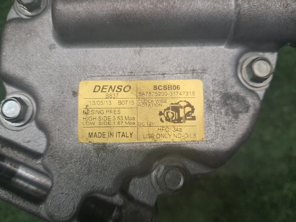 Compressore AC 517473180 Lancia Ypsilon III 2011