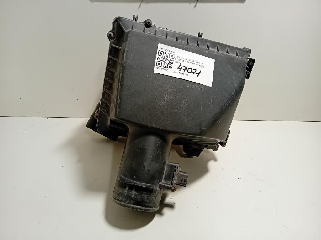 Scatola Filtro ARIA 93451661 Opel Vivaro A 2007
