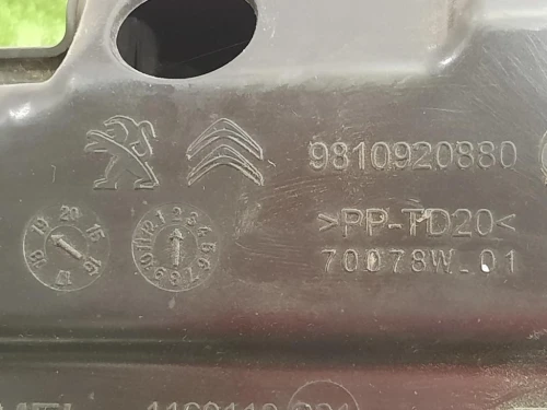 Scatola Filtro ARIA 9810920880 Peugeot 3008 I 2013