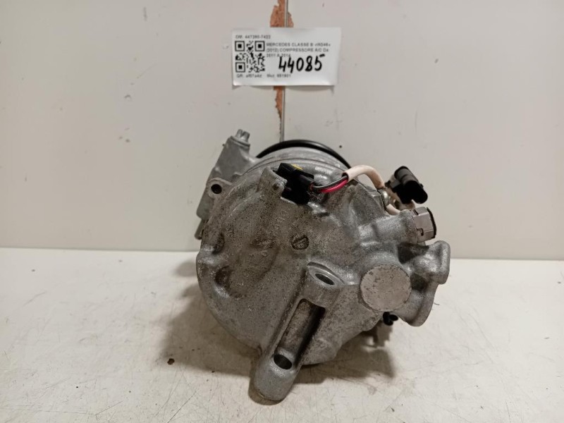 Compressore AC 447280-7422 Mercedes Classe B W246 2012