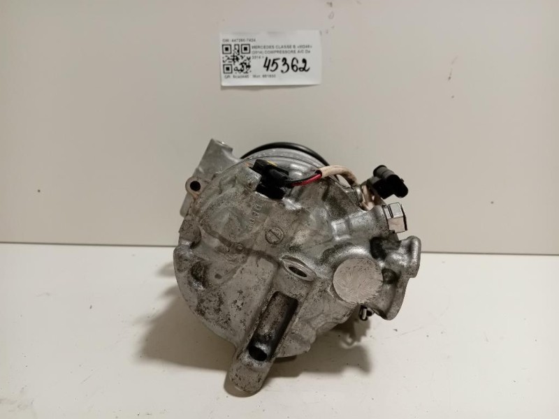 Compressore AC 447280-7424 Mercedes Classe B W246 2014