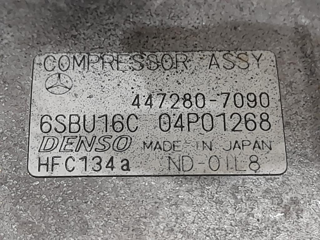 Compressore AC 447280-7090 Mercedes Classe C W204 2011