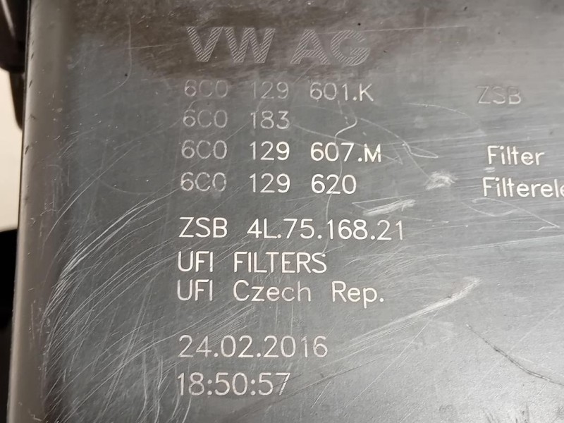 Scatola Filtro ARIA 6C0129601K Seat Toledo KG3 2013