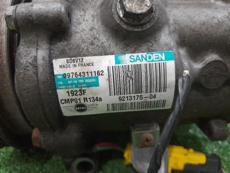 Compressore AC 64529213175 Mini MINI Cooper R56 2007