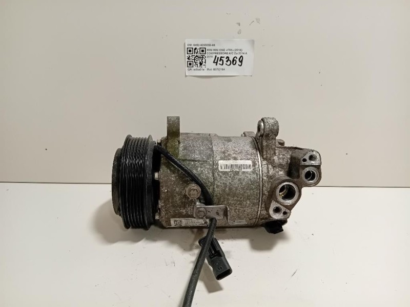Compressore AC 64525A5C712 Mini MINI ONE F56 2014