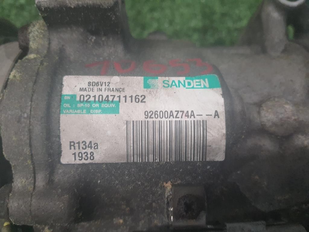 Compressore AC 92600AZ74A Nissan Nv200 2009