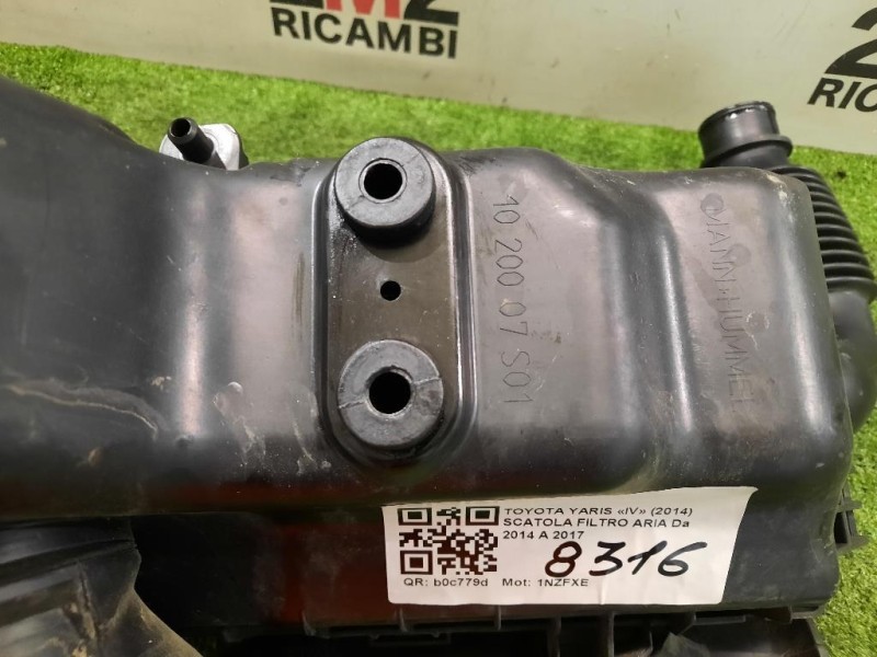 Scatola Filtro ARIA Toyota Yaris IV 2014