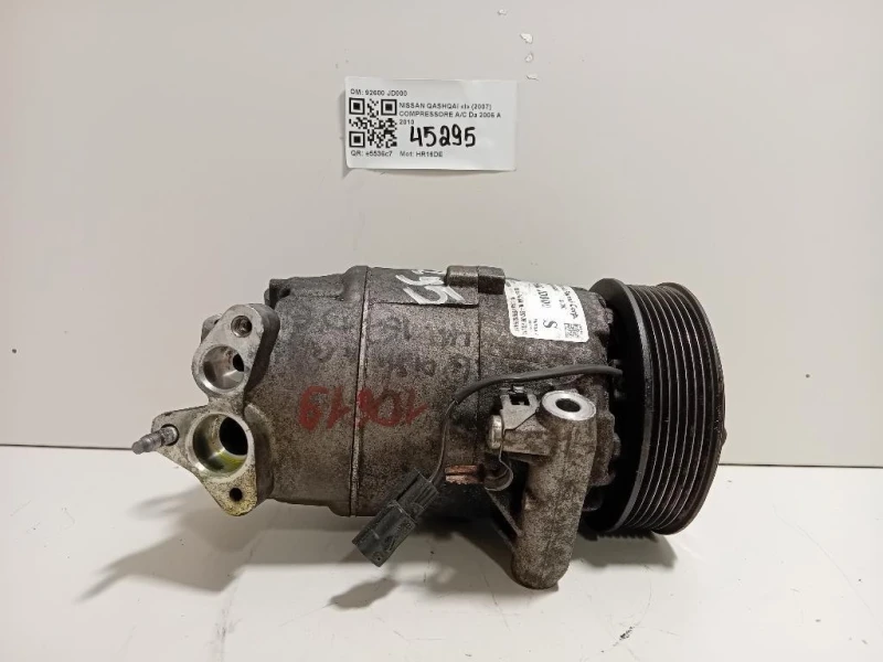 Compressore AC 92600 JD000 Nissan Qashqai I 2007