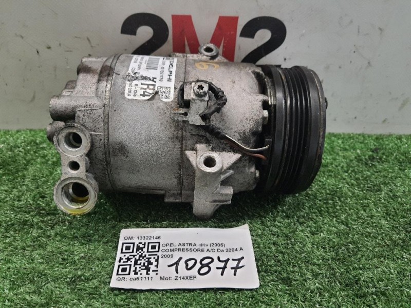 Compressore AC 13322146 Opel Astra H 2005