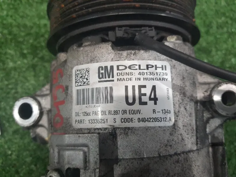 Compressore AC 13335251 Opel Astra J 2010