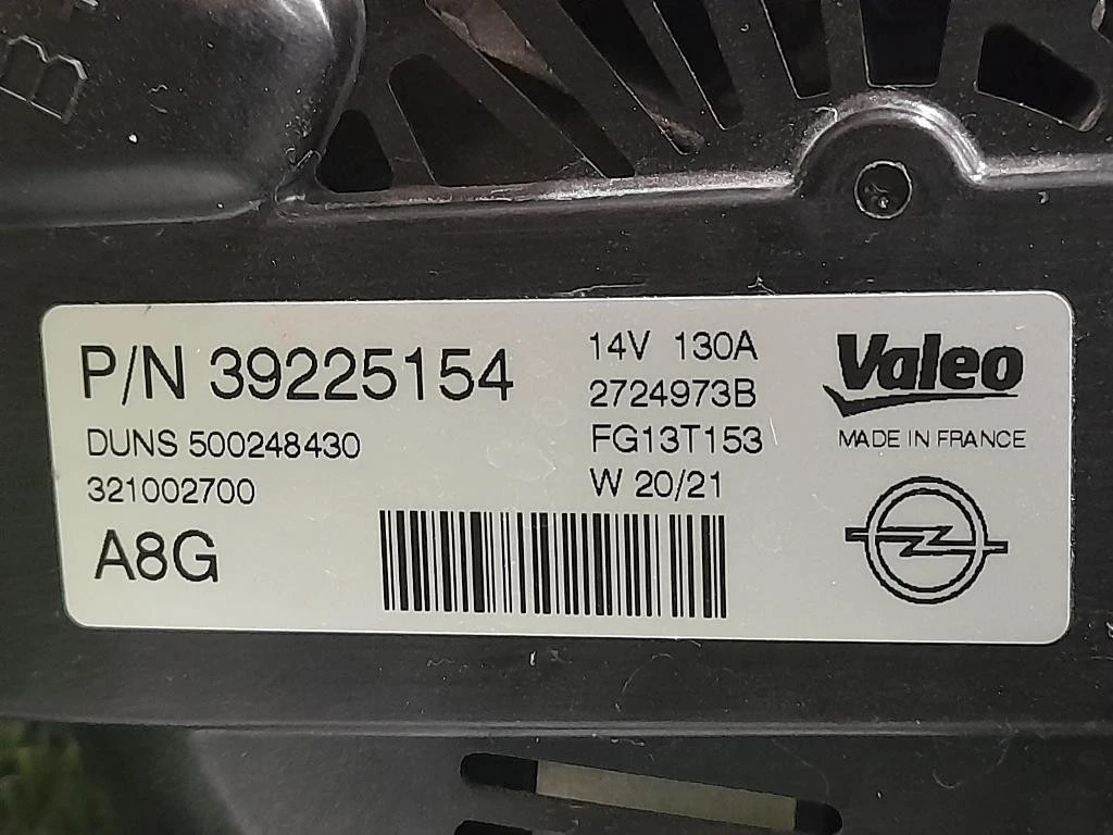 Compressore AC 39225154 Opel Astra K 2019