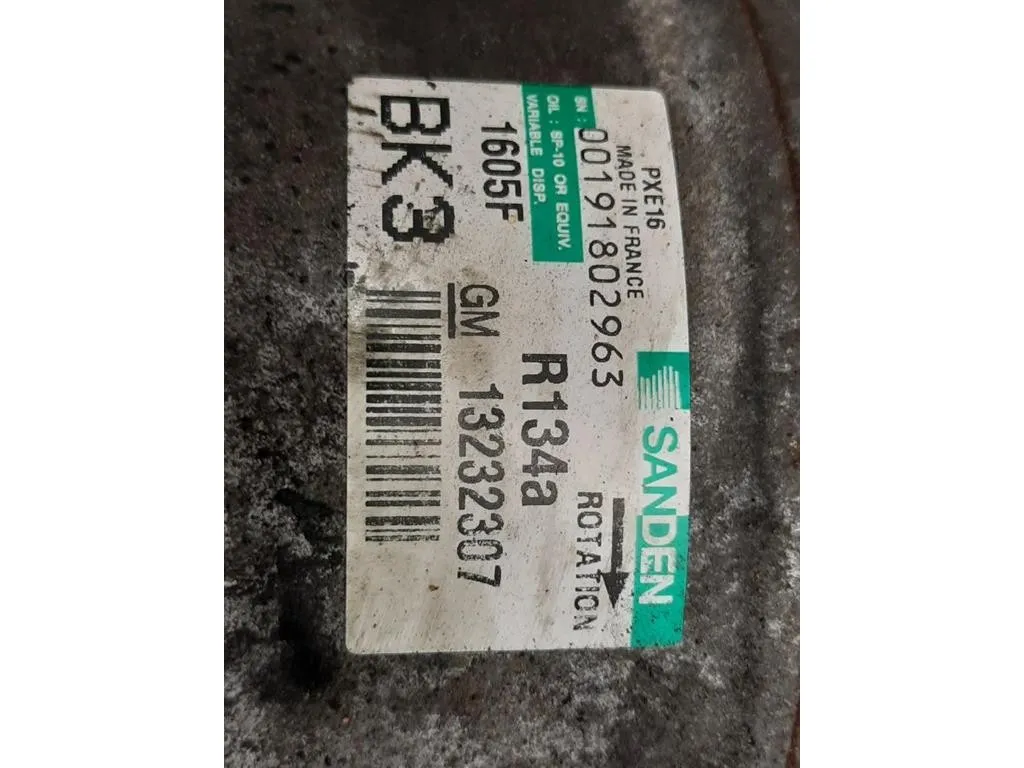 Compressore AC 13232307 Opel Insignia A 2009