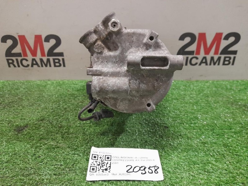 Compressore AC P13314473 Opel Insignia A 2009