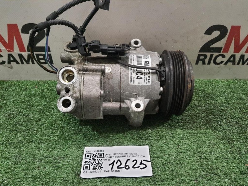 Compressore AC 13335253 Opel Meriva B 2010