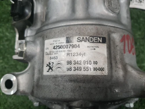 Compressore AC 9834291080 Peugeot 308 II 2017