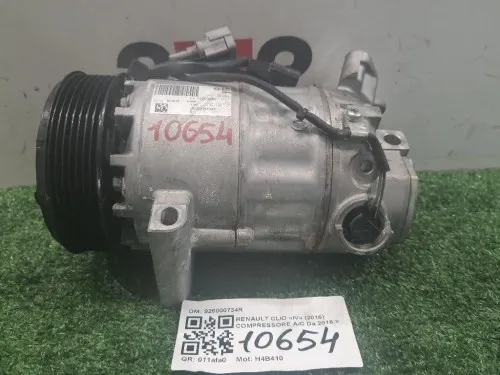 Compressore AC 926000734R Renault CLIO IV 2016