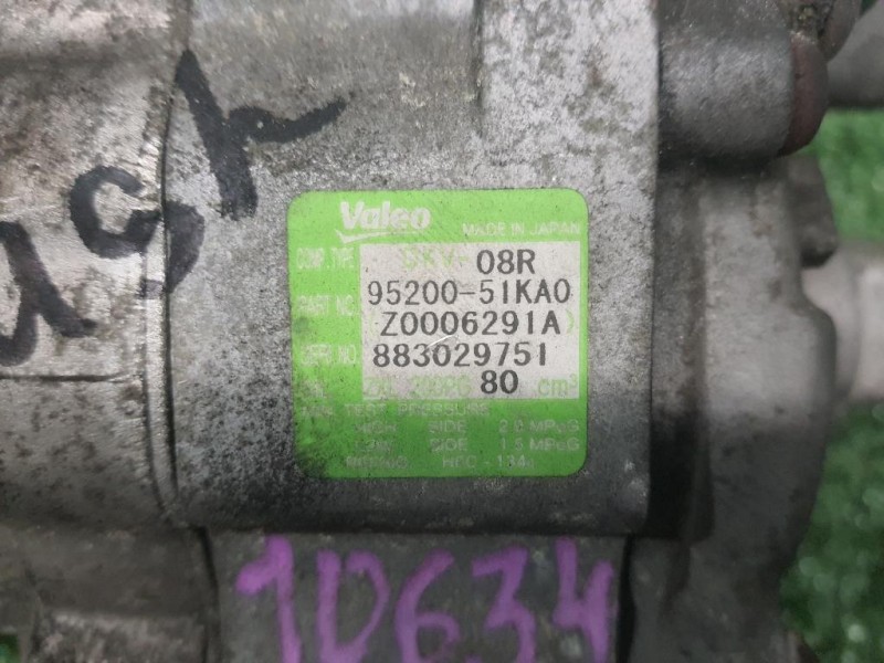 Compressore AC 9520051KA0 Suzuki Splash 2008