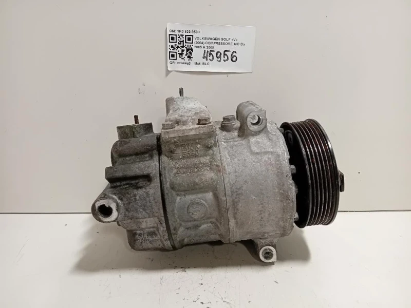 Compressore AC 1K0 820 859 F Volkswagen GOLF V 2004