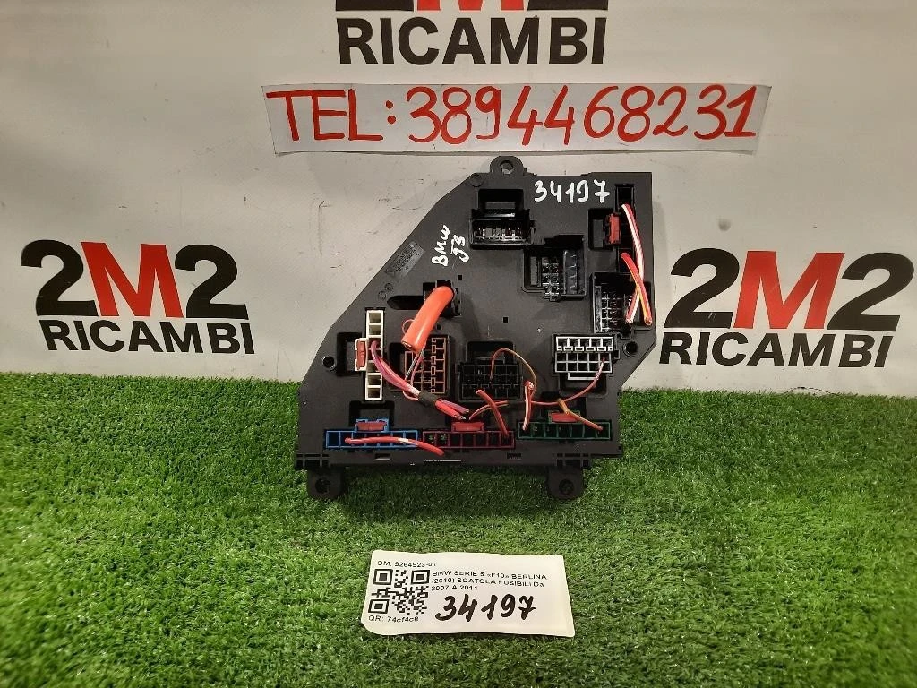 Scatola Fusibili 9264923-01 Bmw Serie 5 F10 Berlina 2010