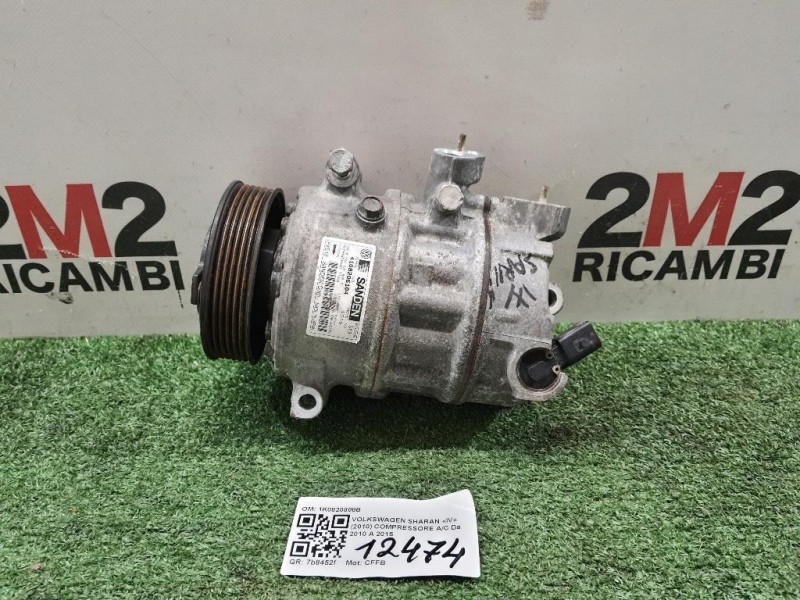 Compressore AC 1K0820808B Volkswagen Sharan IV 2010