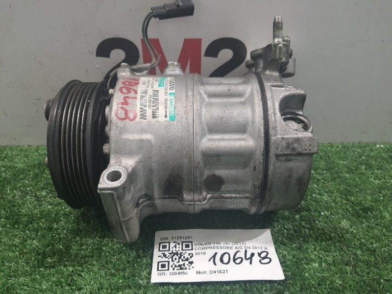 Compressore AC 31291251 Volvo V40 II 2012