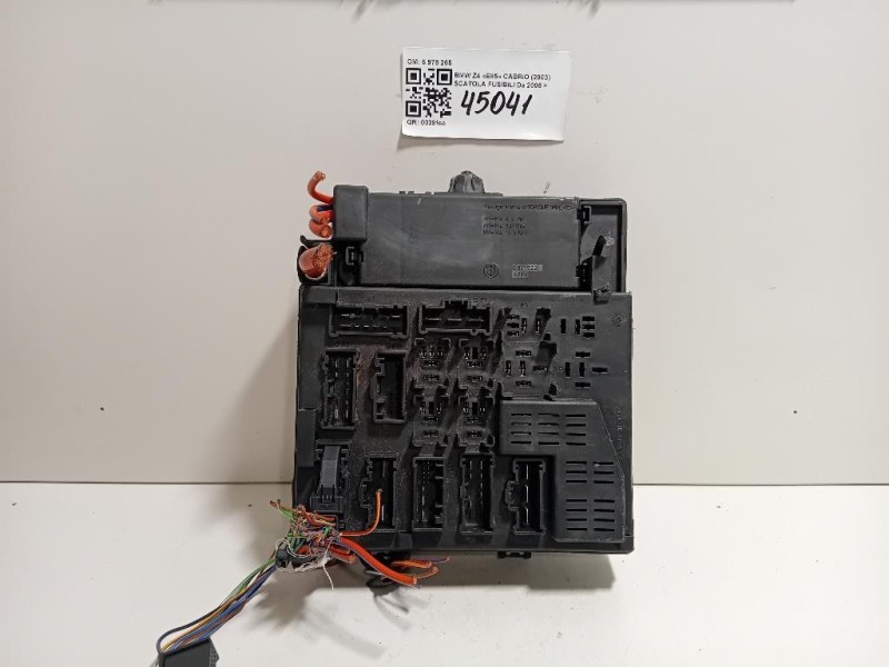 Scatola Fusibili 6 978 265 Bmw Z4 E85 Cabrio 2003